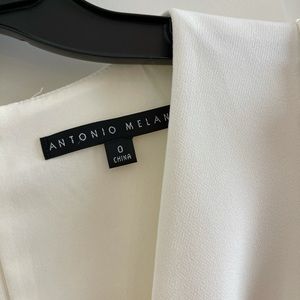 NWT Antonio melanie off white dress